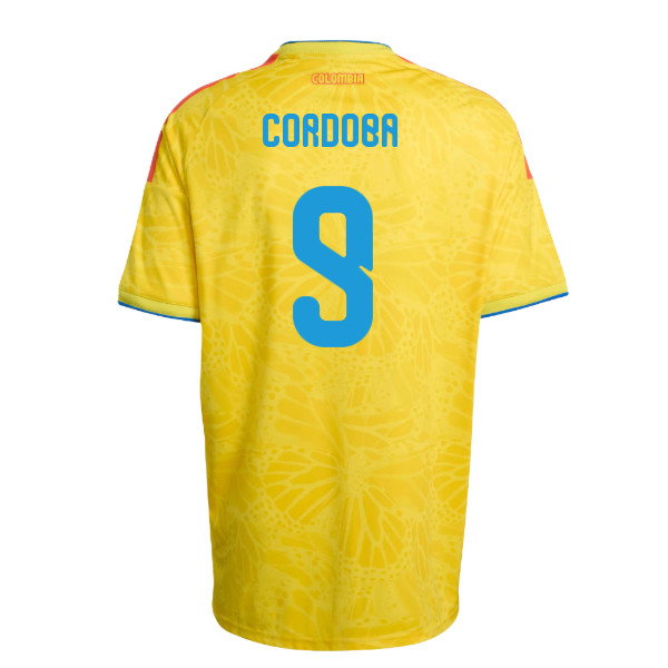 2026-2027 Colombia Home Shirt (Cordoba 9)-SoccerKits Hub | Buy Soccer Jerseys Online
